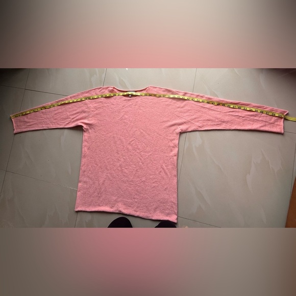 Bianco & Blu Italy Merino Wool Cashmere Blend, nylon viscose laine silk knit L - Picture 7 of 15